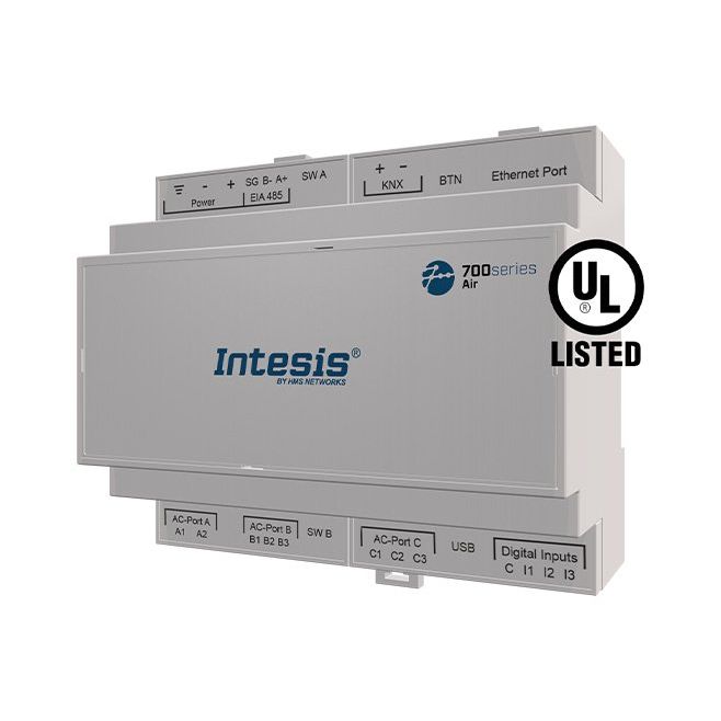 HMS Industrial - Feldbus, Dez. Peripherie Kommunikations-Modul Intesis Multibrand Interf. IN770AIR00SO000 KNX, max. 16 Units M