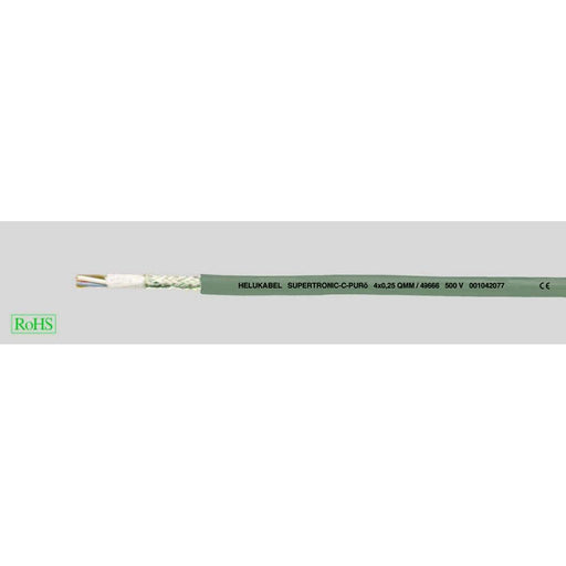 Klimaprime - Energiekabel < 1 kV, für ortsveränderlichen Einsatz HEL SUPERTRONIC-C-PUR 5x SUP,TR,C-PUR 5x0,25 0,25 PUR-Schleppkett