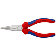 Knipex - Flachzange Flachrundzange 25 02 160 mit Schneide, 160mm