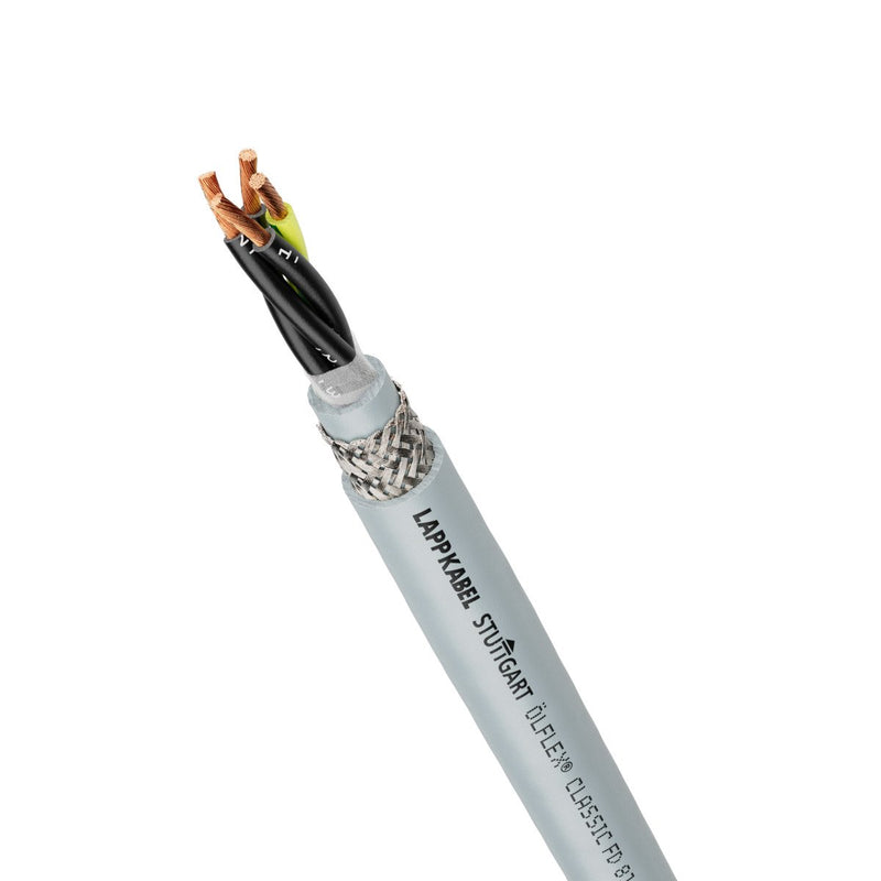 Lapp Kabel&Leitung - Energiekabel < 1 kV, für ortsveränderlichen Einsatz ÖLFLEX CLASSIC FD 810 CY 0026251/50 4G1,5 − 50 Meter