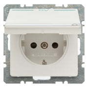 Berker - Steckdose SCHUKO 47526039 deckel und Beschrift