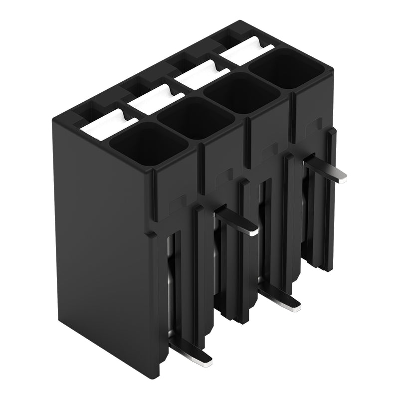 WAGO - Leiterplattenklemme THR-Leiterplattenklemme 20861224300000997605 Drücker,1,5mm²,sw − 2905 Stück