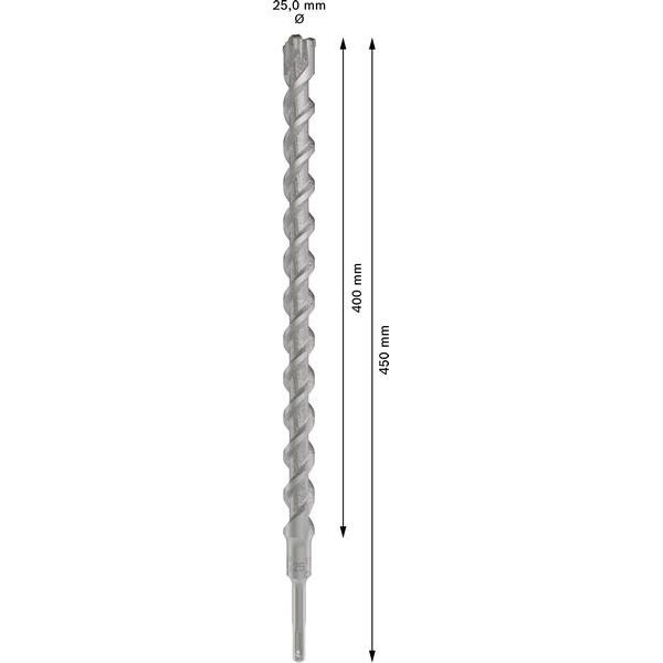 Bosch - Bohrer PRO SDS plus-5X 2608836650 Hammerbohrer 25 x