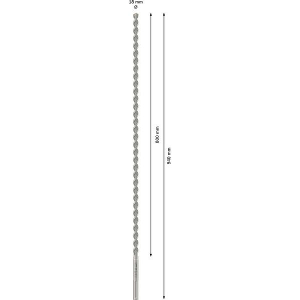 Bosch - Bohrer PRO SDS max-4 2608706849 Hammerbohrer 18 x