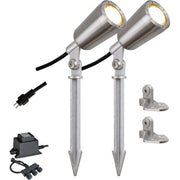 EVN Lichttechnik - Downlight/Strahler/Flutlicht P-LED Spot 2-fl. eds PC680602-2 IP68 12V 7W 3000K