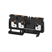 Weidmüller - Durchgangs-Reihenklemme Klemme A3C 6 BK PUSH IN, 6 mm² − 50 Stück
