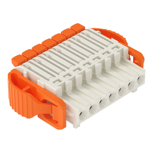WAGO - Kabelsteckverbinder für Leiterplattensteckverbinder 1-Leiter-Federleiste,Hebel 2734-1107/038-000 PushinCAGECLAMP,lgr − 50 Stück