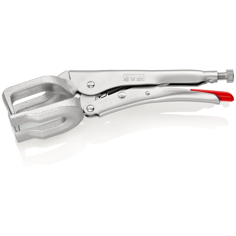 Knipex - Gripzange Schweiß-Gripzange 42 14 280 vernickelt, 280mm