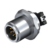 Weidmüller - Rundsteckverbinder, Einbau (PCB) Stecker SAIE-M12S-8-9/14SMT M12 − 25 Stück