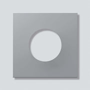 Siedle&Söhne - Zubehör/Ersatzteile für Türkommunikation Blendrahmen ACM 67XBCM65XCM61XSM Silber-Metallic