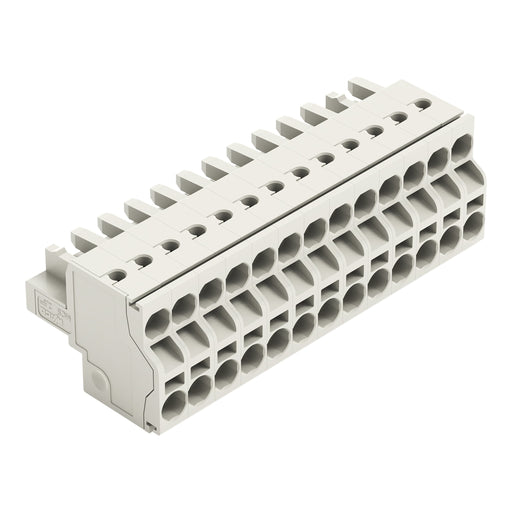 WAGO - Kabelsteckverbinder für Leiterplattensteckverbinder 2-Leiter-Federleiste 721-2113/026-000 CAGECLAMP,2,5mm²,lgr − 25 Stück