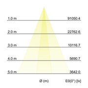 Brumberg Leuchten - Decken-/Wandleuchte LED-Wallwasher 60861643 3000K