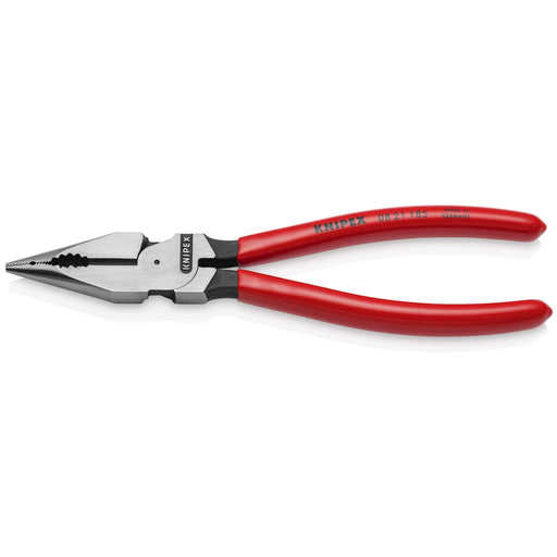 Knipex - Kombizange Spitzkombizange 08 21 185 SB m.getauchten Griffen