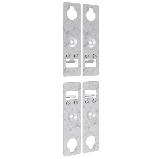 ABN - Montagezubehör (Schaltschrank) Gehäusebefestigungssatz ABNRY05002(VE4) Aufputz, Set 4 Stk