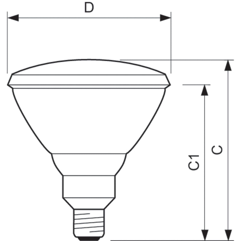 Philips Lighting - Infrarotlampe Infrarotlampe PAR38IR150 #16675398 Industrieverpackung − 20 Stück