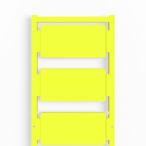 Weidmüller - Kennzeichnungsmaterial Gerätemarkierer CC 30/60 K MC NE GE 30x60mm gelb − 30 Stück