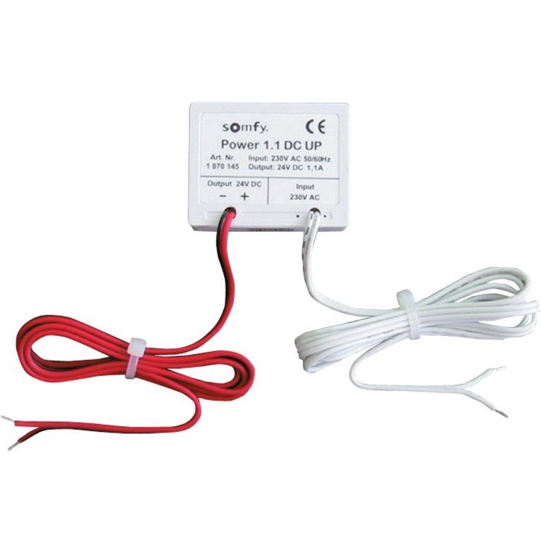 Somfy - Gleichstromversorgung Netzteil 1870274 230VAC/24VDC1,0A
