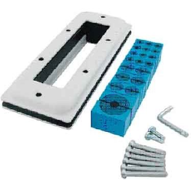 Roxtec - Einführungsflansch für Kleingehäuse/Schaltschrank Gehäuseeinführung CKT0008020119 CF16/19,Pulverbesch