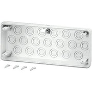 Hensel - Einführungsflansch für Kleingehäuse/Schaltschrank Anbauflansch Mi FM 25 19xM16/25