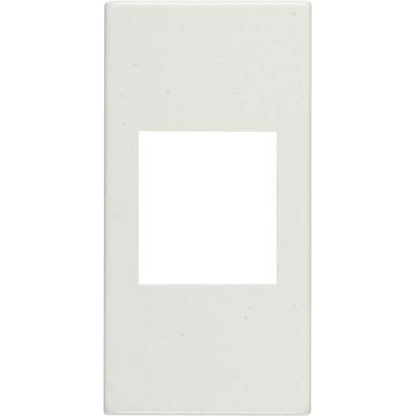 Peha - Einsatz/Abdeckung für Kommunikationstechnik Abdeckung Keystone D 610.02 MJ1/22,5EMS 22,5mm reinweiß