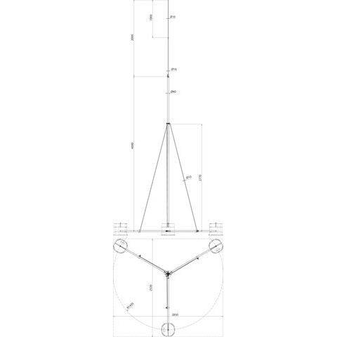 DEHN - Fangeinrichtung für Blitzschutz Fangstange FSD4016106000#105600 D40/16/10 L6000 Al