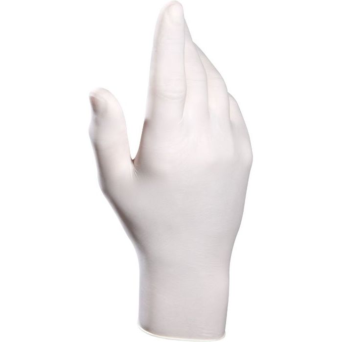 MAPA - Einweghandschuh Einmalhandschuh Solo 988 7 Naturlatex − 10 Stück