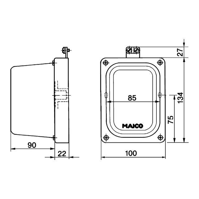Maico - Elektromotor Stellmotor MS 2