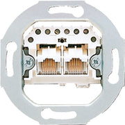 Jung - Einsatz/Abdeckung für Kommunikationstechnik IAE/UAE-Anschlussdose UAE 2X8 UPO 8 Schraubkontakte