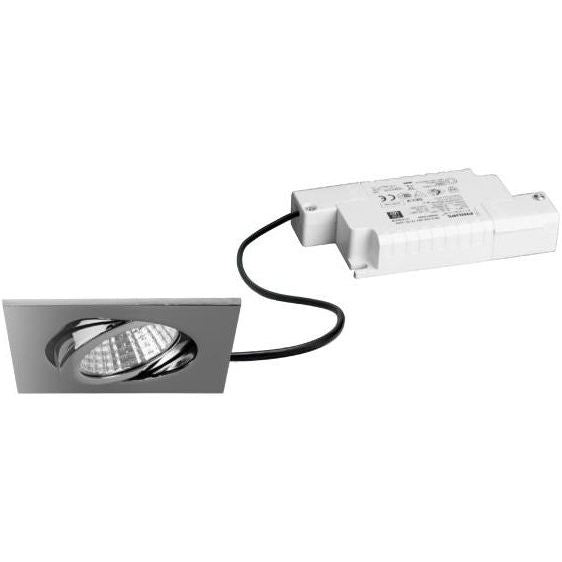 Brumberg Leuchten - Downlight/Strahler/Flutlicht LED-Einbaustrahler 39365023 3000K chrom dimm