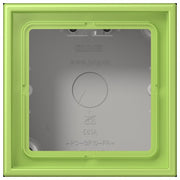 Jung - Aufputzgehäuse für Unterputzgerät Aufputz-Kappe 1fach LC 581 A 221 vert clair (32052)