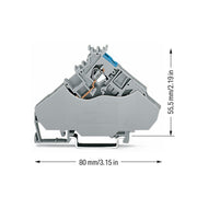 WAGO - Initiator/Aktor-Reihenklemme Aktoren-Einspeiseklemme 280-568 0,08-2,5mm − 20 Stück