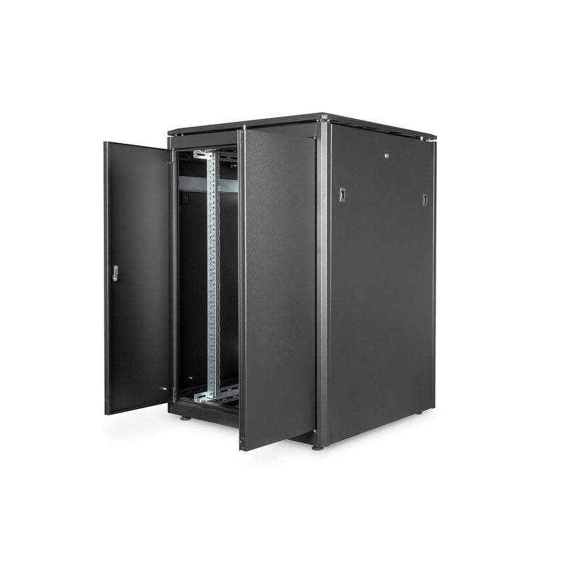 DIGITUS - Netzwerk-/Serverschrank Netzwerkschrank Unique DN-19 22U-8/8-B-1 22HE,AL 9005