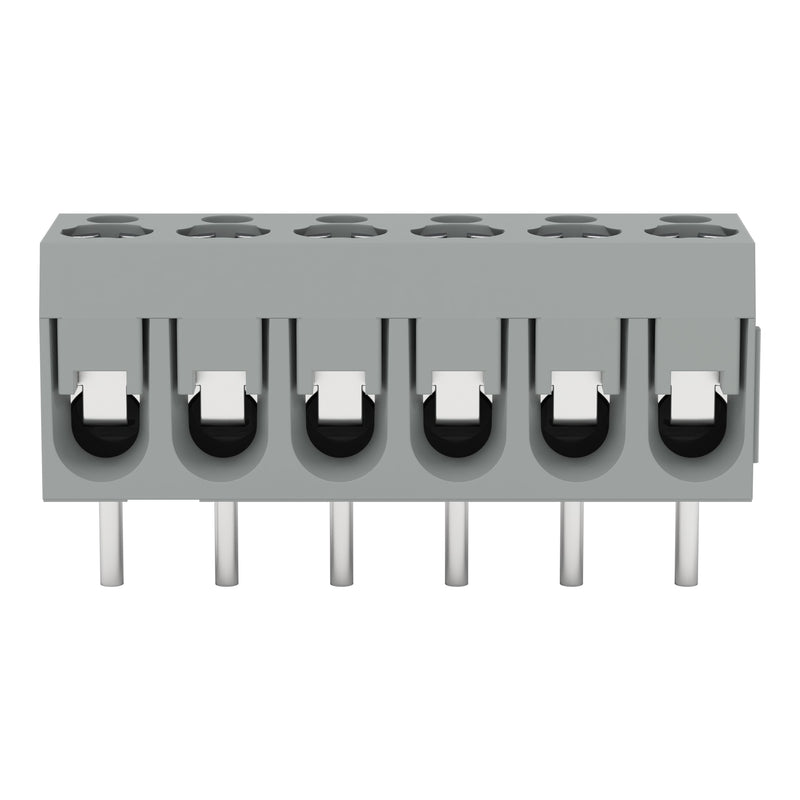 WAGO - Leiterplattenklemme GDS-Klemme 2,5 mm 6-polig 237-136 grau − 300 Stück