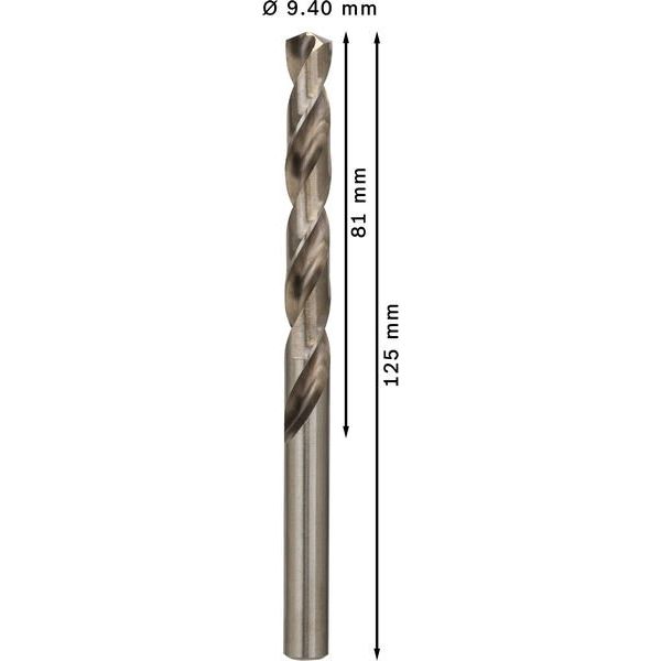 Bosch - Bohrer PRO Metal HSS-G 2608585518 Spiralbohrer 9,4 x