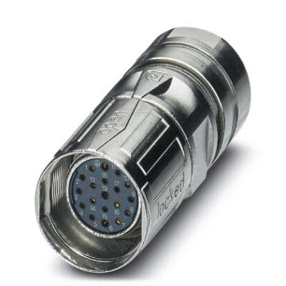Phoenix Contact - Rundsteckverbinder, feldkonfektionierbar (Industriesteckverbinder) Kabelsteckverbinder CA-1RS1N8A80DNS