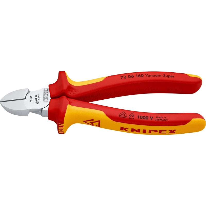 Knipex - Seitenschneider 70 06 160 SB isoliert, 160mm
