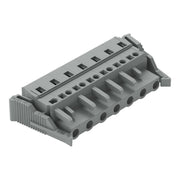 WAGO - Kabelsteckverbinder für Leiterplattensteckverbinder 1-Leiter-Federleiste 231-207/037-000 CAGECLAMP,2,5 mm²,gr − 25 Stück