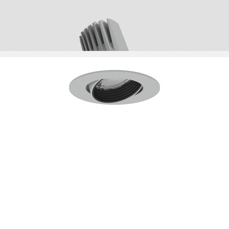 RZB - Downlight/Strahler/Flutlicht LED-Einbaustrahler 911634.004.1.76 940, DALI, silber