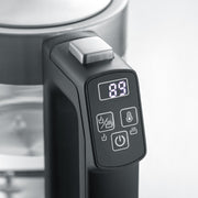 Severin - Wasserkocher Glas-Wasserkocher WK 3458eds-geb/sw 0,5L,40-100Grad