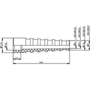 Telegärtner - Knickschutz Knickschutztülle ki/grau 100001246 RG 8 C/U G41