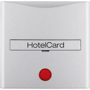 Berker - Abdeckung/Bedienelement für Installationsschalterprogramme Schalteraufsatz 16401404 Hotelcard