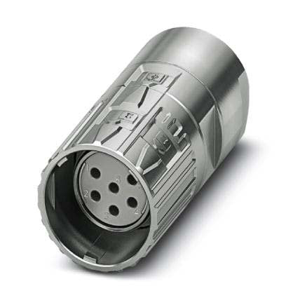 Phoenix Contact - Rundsteckverbinder, feldkonfektionierbar (Industriesteckverbinder) Kabelsteckverbinder M23-06S1N8A8004S