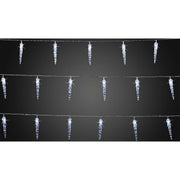 Hellum - Festbeleuchtung LED-Eiszapfen-Lichterkette 564433 40-tlg. cws außen