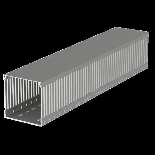 Unex - Verdrahtungskanal gr 100.100.77 RAL7030 100x100 − 2 Meter