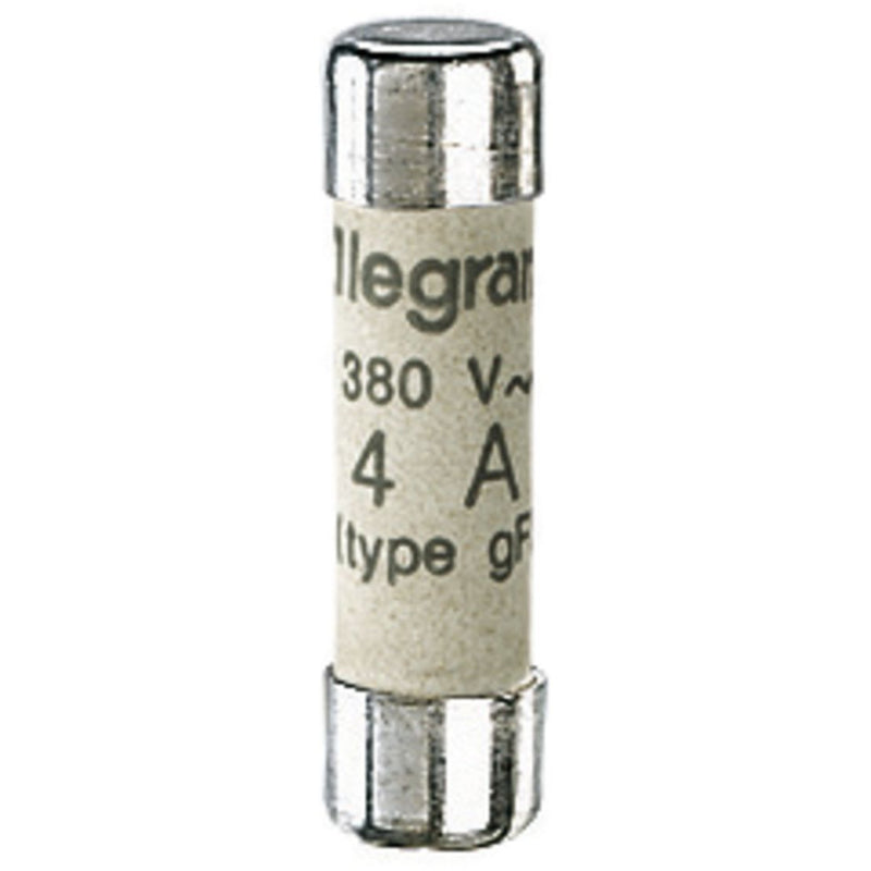 Legrand - Zylindrische Sicherung Zylindersicherung m.Melder Legrand 012412 12A,8,5x31,5mm, gG − 10 Stück