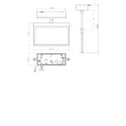 RP-Technik - Sicherheitsleuchte LED-Rettungszeichenleuchte AMDP009-AZ ZB, anthrazit