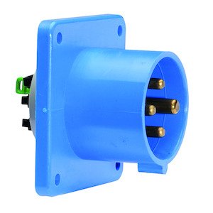 Bals Elektrotech - CEE-Gerätestecker (IEC 60309) Anbau-Gerätestecker 28011 4p 230V 9h Ip 44