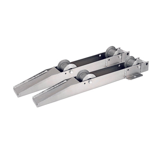 Cimco Werkzeuge - Kabeltrommelabroller Aluminium-Rollschiene 142702 paar