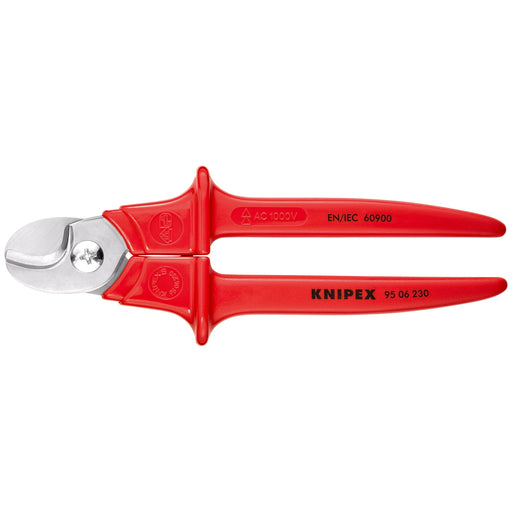 Knipex - Kabelschere 95 06 230 poliert, 230mm