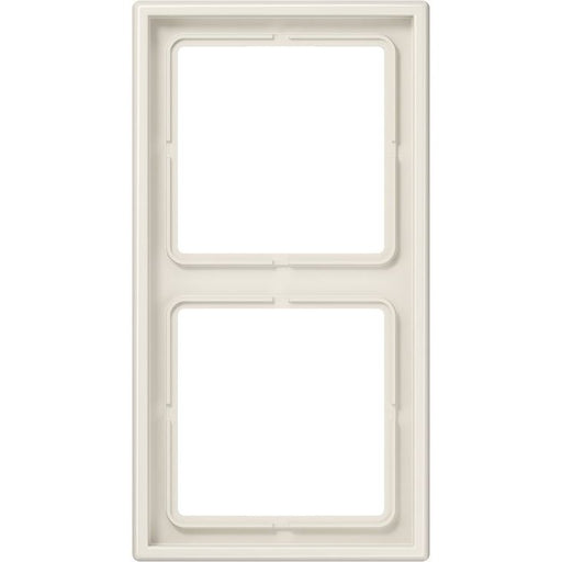 Jung - Abdeckrahmen Rahmen 2-fach ws LS 982 W waage/senkrecht